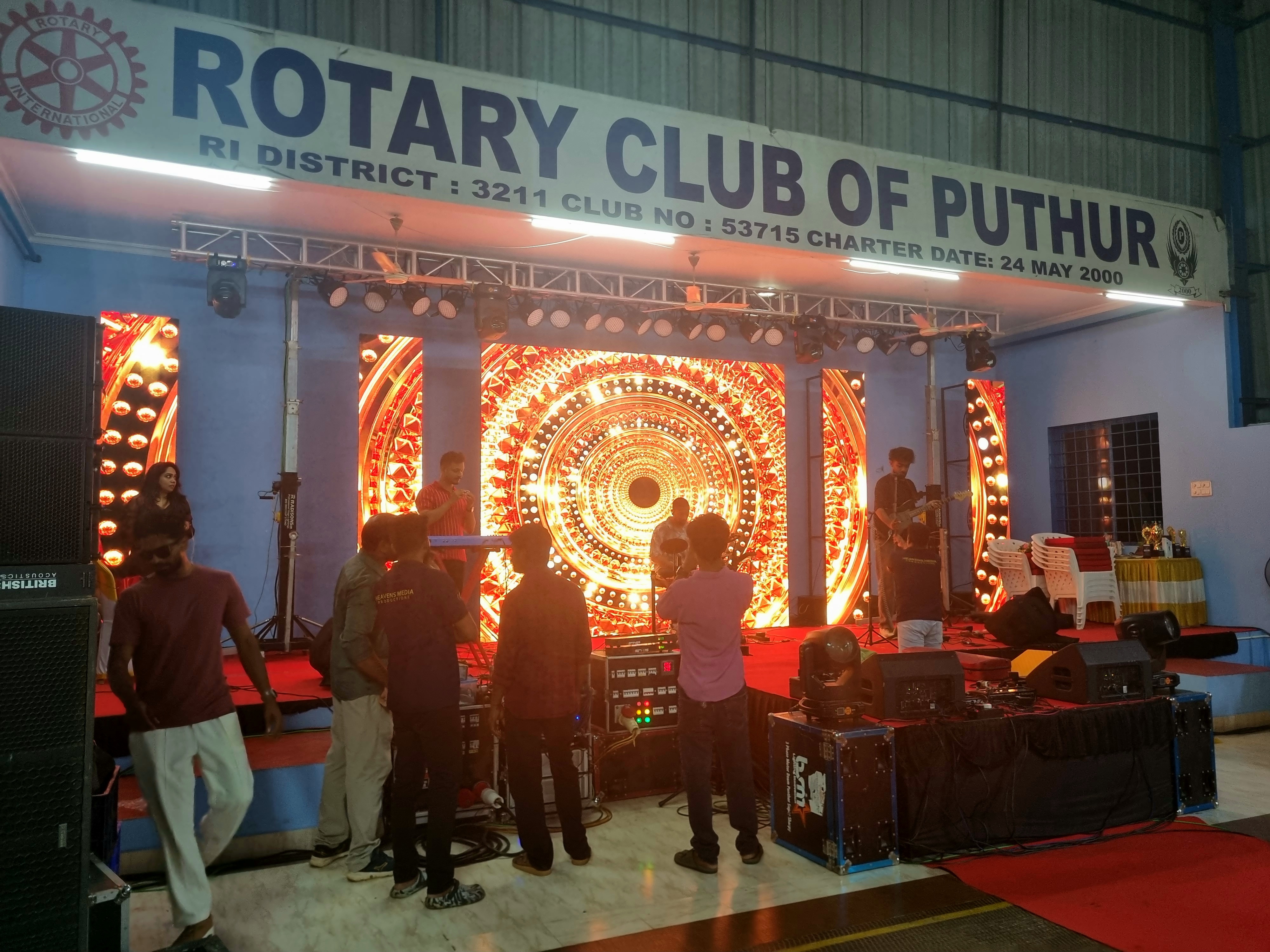 LED Wall Setup